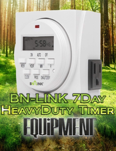 Timer - BN-LINK 7 Day Heavy Duty Digital Programmable | ThatAquaponicsGuy