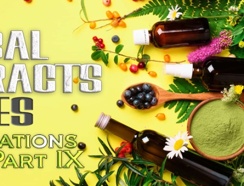Herbal Extracts Series Part IX – Distillations
